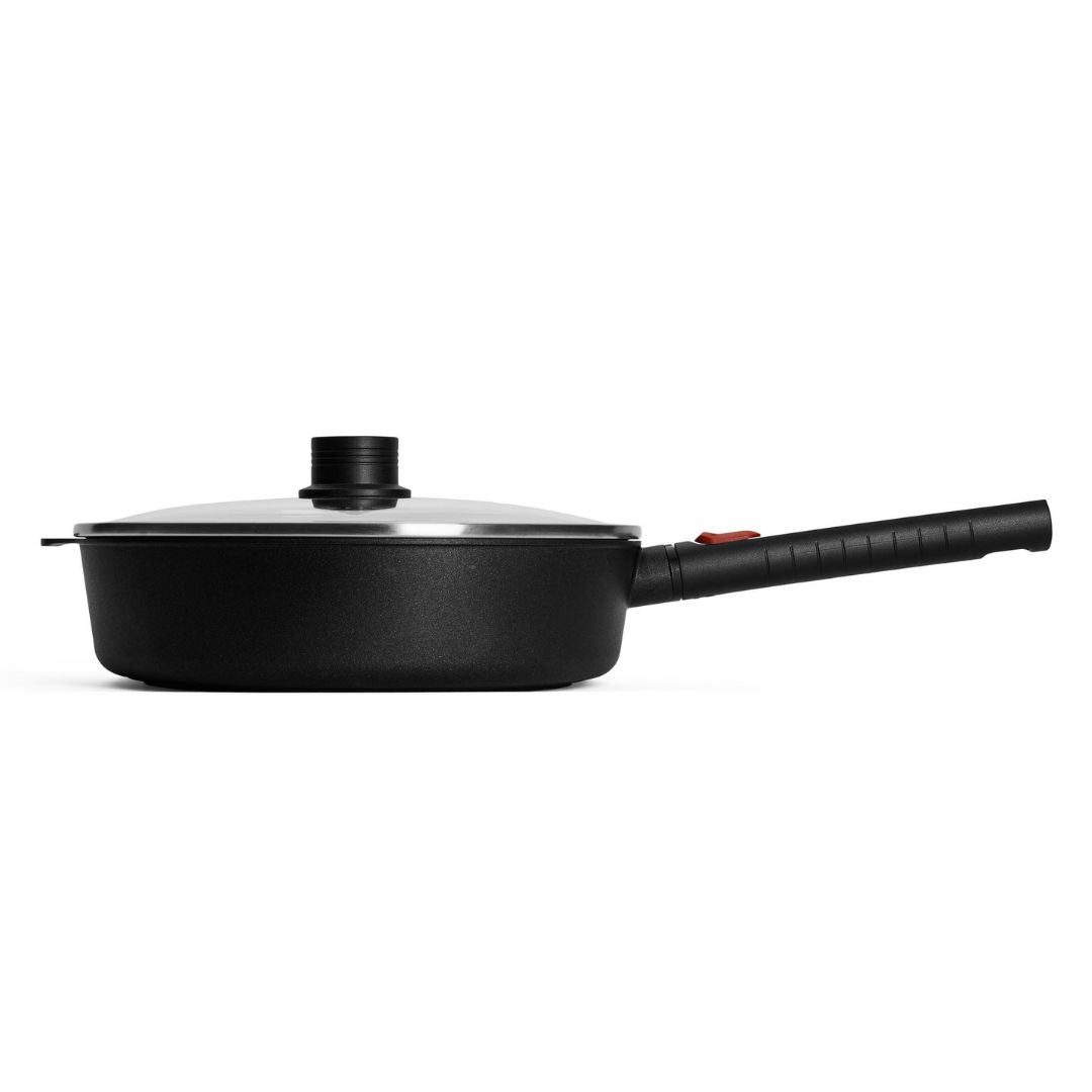 Sauté Pan Set | Safety Glass Lid | Eco Logic QXR