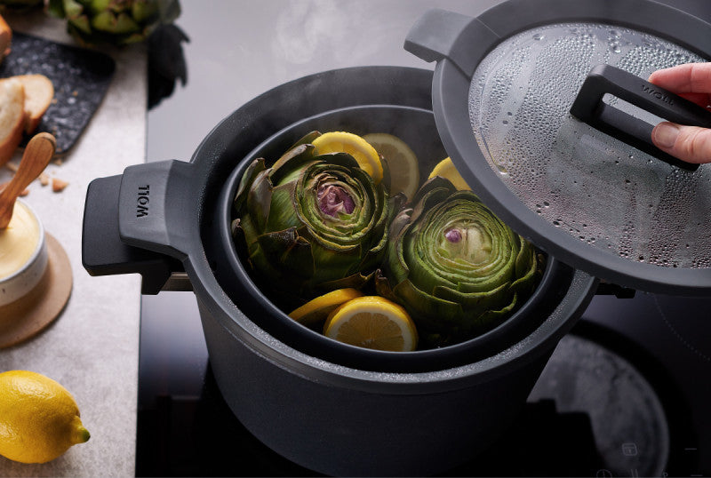 Concept Plus Pots With Steamer Insert