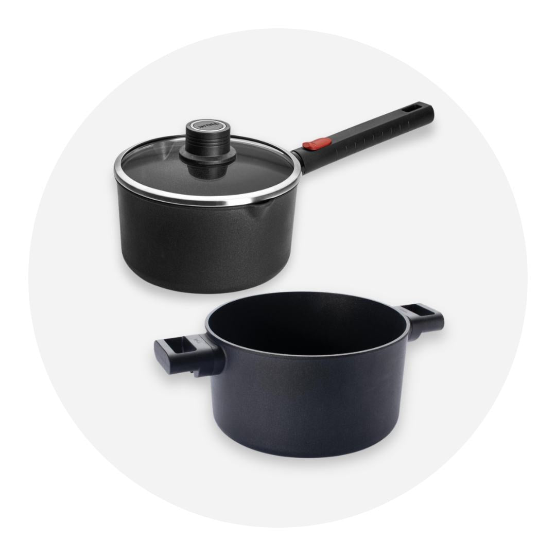 Woll Cookware Non Stick Pots and Casserole Dishes
