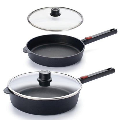 Starter Set | Frying Pan | Sauté Pan | Free Safety Glass Lids | PFAS Free