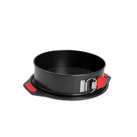 Woll Let's Bake! springform pan with quick-release clasp and diamond-reinforced non-stick coating, three-quarter view